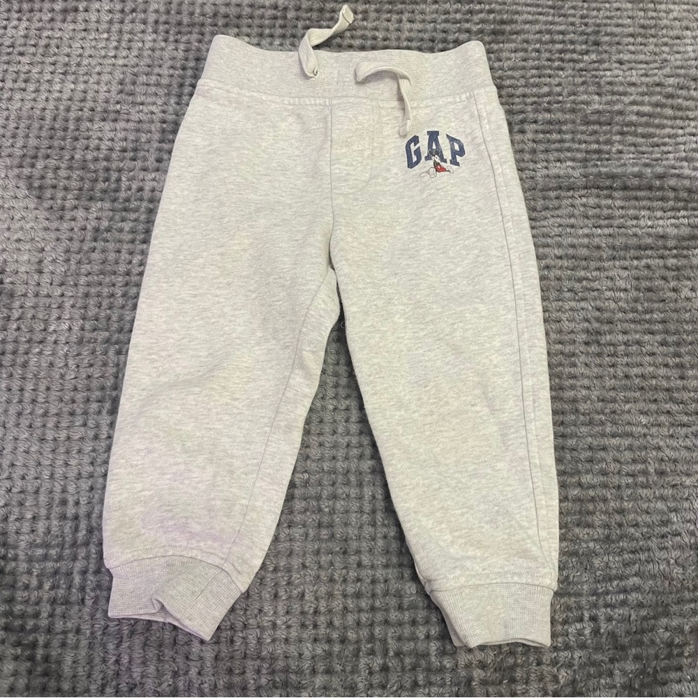 Gap Mickey Mouse Track Pants 18-24 Months